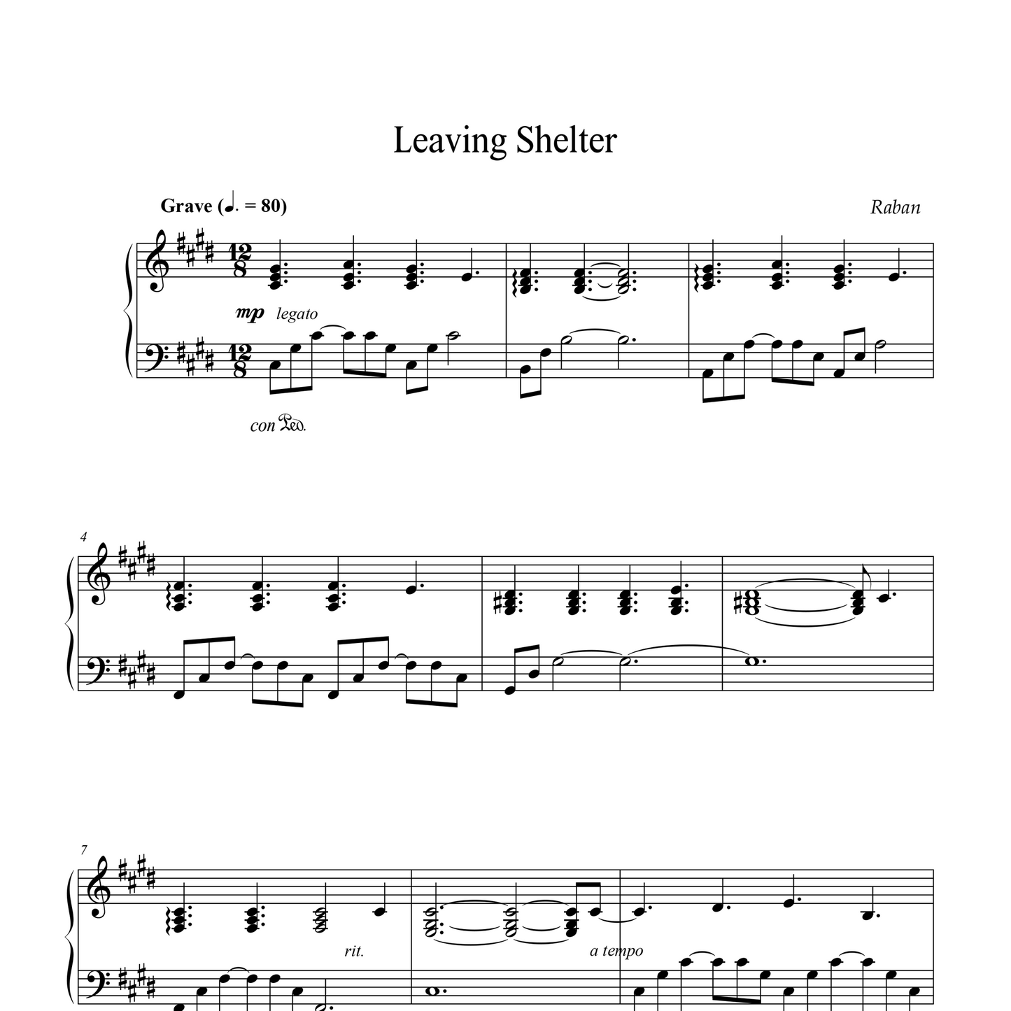 Inside Someone's Mind - Sheet Music