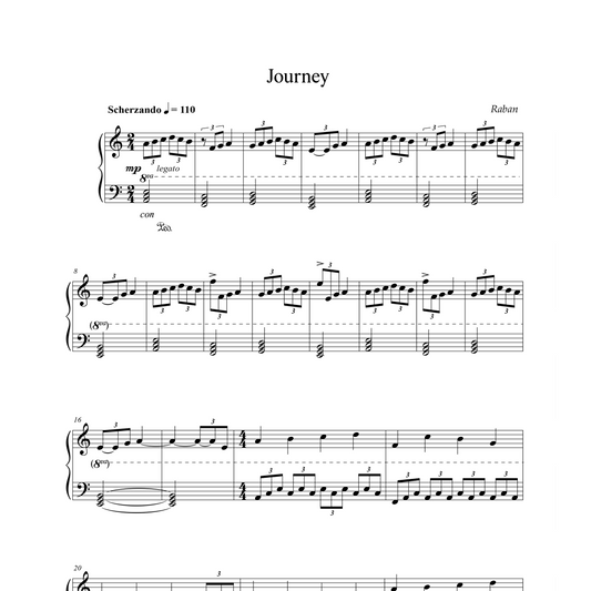 Journey - Sheet Music